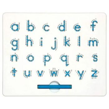 Tabla Invata literele mici ale alfabetului, cu creion magnetic