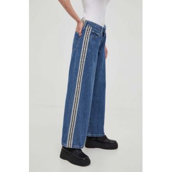 Levi's jeansi SilverTab femei, culoarea albastru marin ieftini