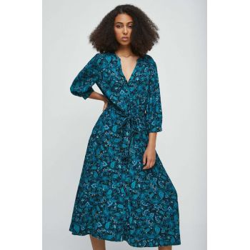 Medicine rochie midi, evazati