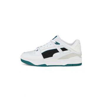 Pantofi sport unisex de piele intoarsa si piele Slipstream