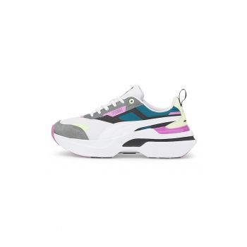 Pantofi sport cu insertii de piele intoarsa si aspect masiv Kosmo Rider Bright