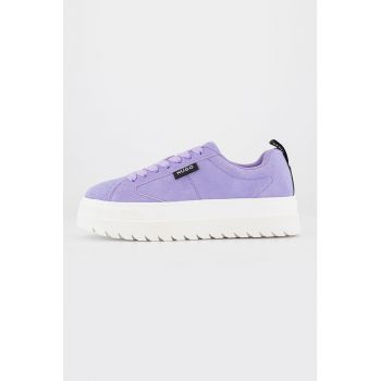 Pantofi sport low-cut cu talpa flatform