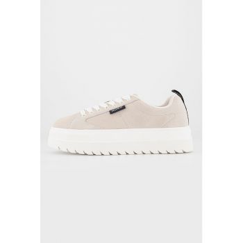 Pantofi sport low-cut cu talpa flatform