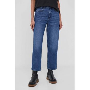 Sisley jeansi Biarritz femei high waist