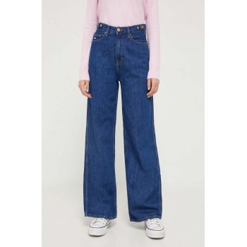 Tommy Jeans Claire femei, culoarea bleumarin DW0DW16654