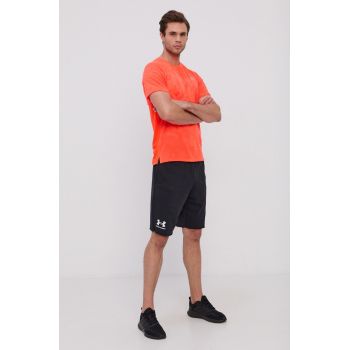 Under Armour Pantaloni scurți bărbați, culoarea negru 1361631-001 ieftini