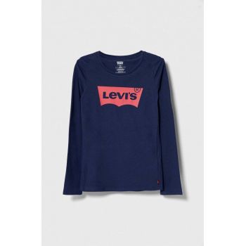 Levi's longsleeve din bumbac pentru copii