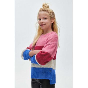Mayoral pulover pentru copii din amestec de lana culoarea violet