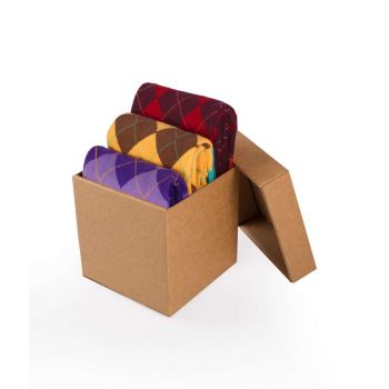 Șosete Pirin Hill Box 3 Colour Cotton Set 3 perechi Multicolor - ARGYLE de firma originale
