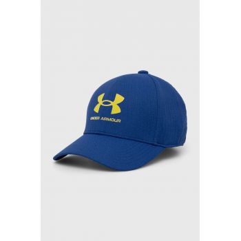 Under Armour șapcă de baseball pentru copii culoarea negru, cu imprimeu de firma originala