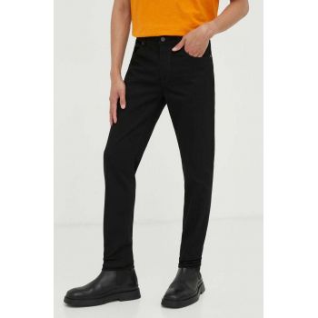 Won Hundred jeansi Dean A Stay Black barbati, culoarea negru