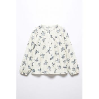 Bluza de bumbac cu model grafic Belinda
