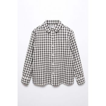 Camasa de bumbac cu model gingham David
