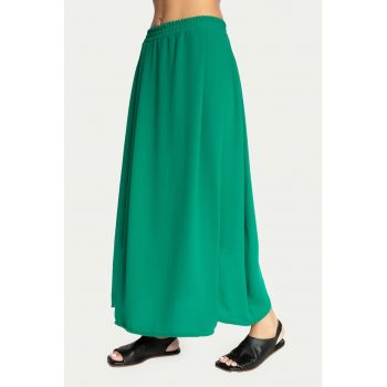 Fusta maxi cu talie elastica