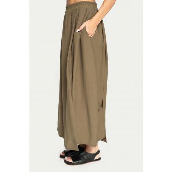 Fusta maxi cu talie elastica