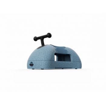 Ride-On multifunctional Scoot and Ride My First Steel Scoot Ride 3 in 1, cu functie de antemergator de la 6 luni, realizat din Material EPP moale, greutate maxima admisa 20 kg