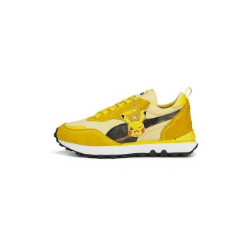 Pantofi sport cu garnituri de piele intoarsa Rider FV PIKACHU