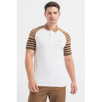 Tricou polo cu maneci raglan Paule