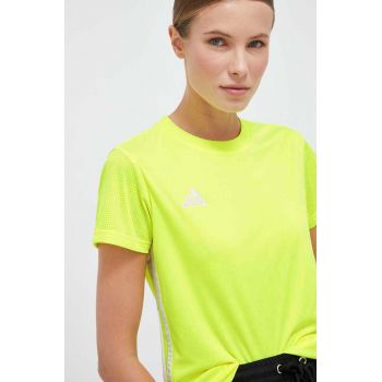 adidas Performance tricou de antrenament Tabela 23 culoarea galben IB4932
