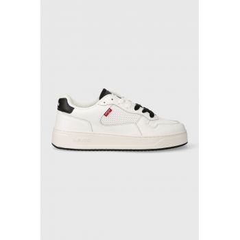 Levi's sneakers GLIDE culoarea alb, 235200.151