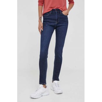 Pepe Jeans jeansi femei, culoarea albastru marin ieftini