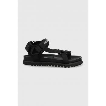 Pepe Jeans sandale Urban Sandal Tech barbati, culoarea negru
