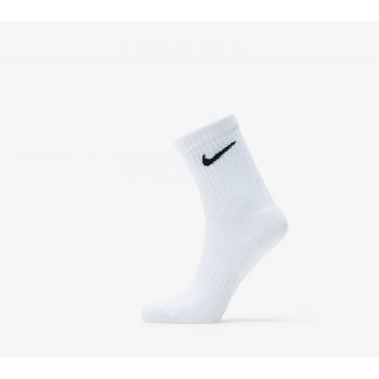 Nike Everyday Cush 3-Pack Crew Socks White/ Black ieftin