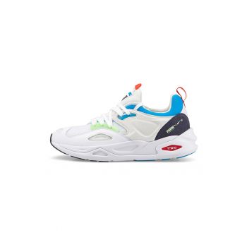 Pantofi sport de piele ecologica cu garnituri de plasa Blaze Tech