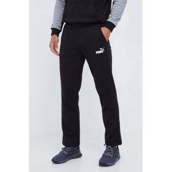 Puma pantaloni de trening culoarea negru, melanj