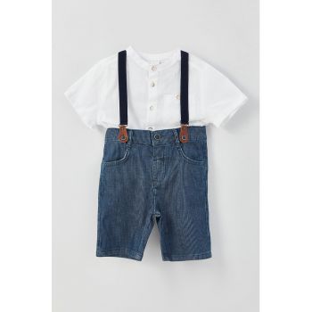Set de camasa - pantaloni si bretele