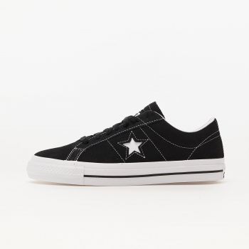 Converse Cons One Star Pro Suede Black/ Black/ White ieftina