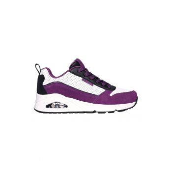 Pantofi sport cu insertii de piele intoarsa Uno - 2 Much Fun