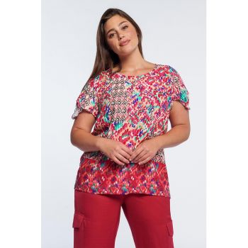 Bluza cu model cu decupaj pe spate