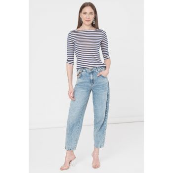 Bluza slim fit de matase Festival