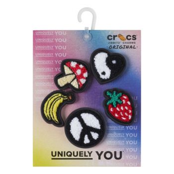 Jibbitz Crocs Peace & Love Tufted Patch 5 Pack ieftini