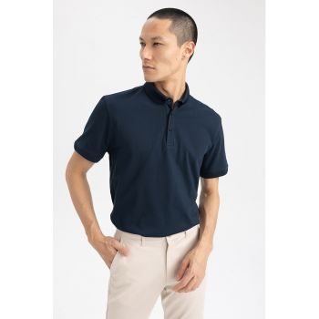 Tricou polo slim fit