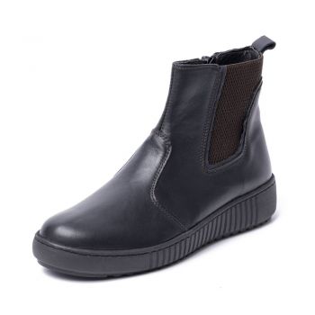 Ghete din piele 582 negru