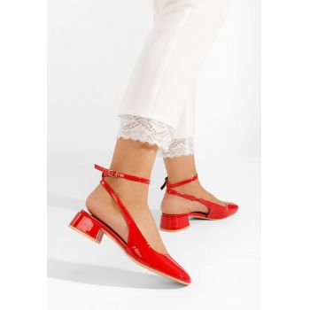 Pantofi slingback Aubrina negri