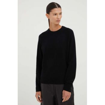 Samsoe Samsoe pulover de cașmir culoarea negru, light