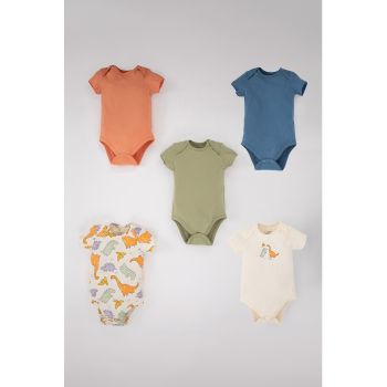 Set de body-uri cu maneci scurte - 5 piese