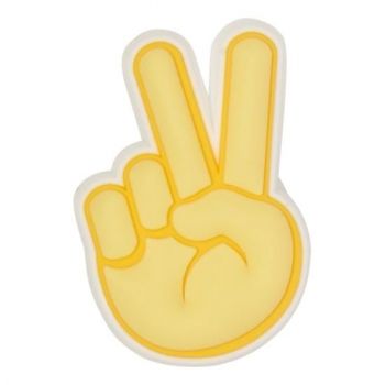 Jibbitz Crocs Peace Hand Sign de firma originali