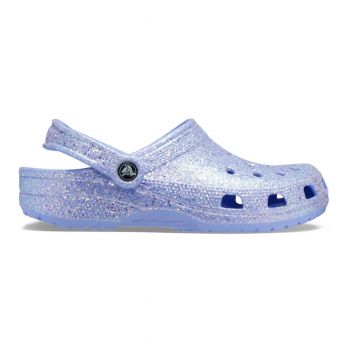 Saboți Crocs Classic Glitter Clog Mov - Moon Jelly ieftini