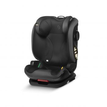 Scaun auto ISOFIX Skiddou Täby, 15-36 kg, Onyx, Negru ieftin