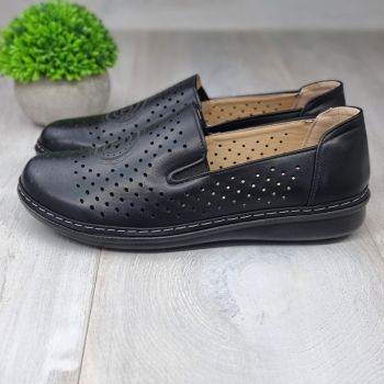 Espadrile Dama Negre Camdyn la reducere