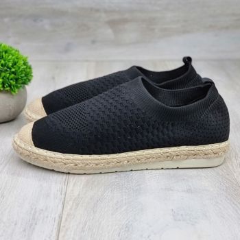 Espadrile Dama Negre Willis