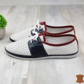 Pantofi Casual Dama Sport Albi Piele Naturala Pasha