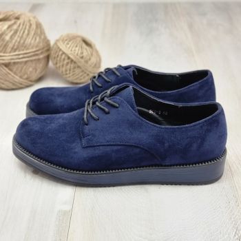 Pantofi Casual Sport Dama Bleumarin Cu Siret Pahukumaa ieftini la reducere