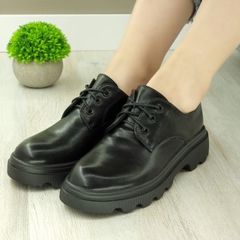 Pantofi Casual Sport Dama Negri Cu Siret Usra de firma originali