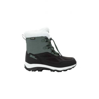 Jack Wolfskin cizme de iarna pentru copii VOJO SHELL XT TEXAPORE MID culoarea verde