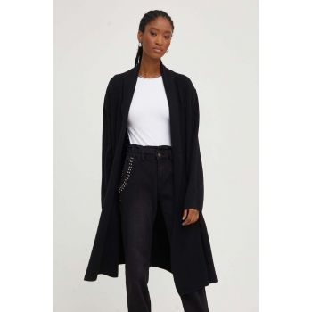 Answear Lab cardigan femei, culoarea negru